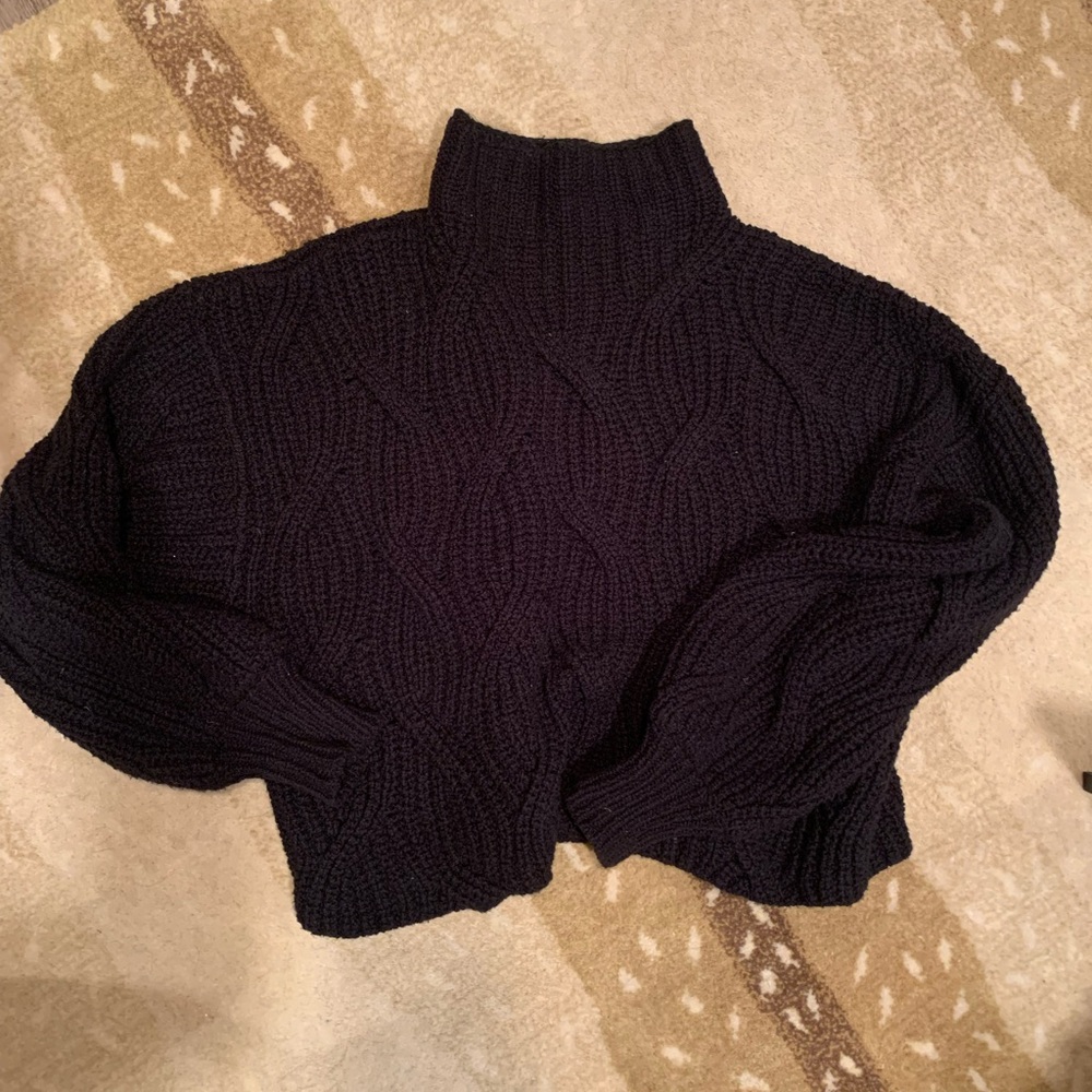 Free People crop sweater